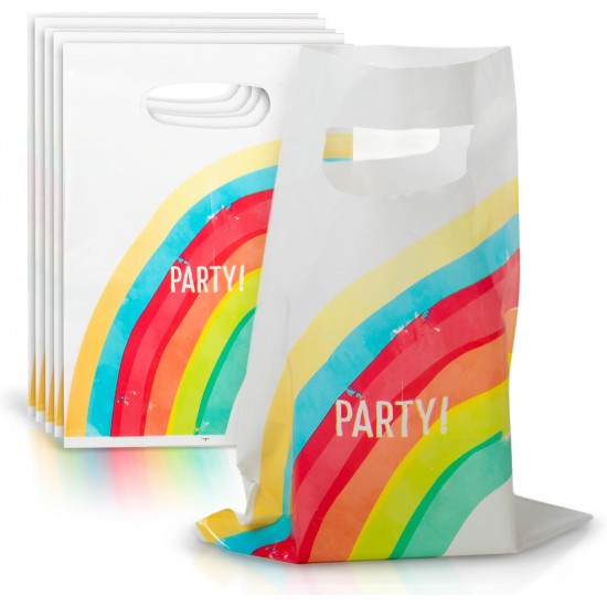 Τσάντες Δώρων Ουράνιο Τόξο (6 τεμ)