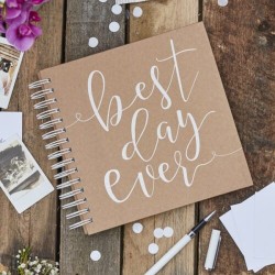 Βιβλίο Ευχών "Best Day Ever" με φακέλους Βιβλίο Ευχών "Best Day Ever" με φακέλους