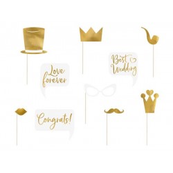 Wedding Photobooth Props (10 τεμ)